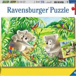 Ravensburger Puzzel Schattige Koala's En Panda's - Twee Puzzels - 24 Stukjes - Kinderpuzzel -Puzzels Verkoopwinkel 550x401 9
