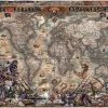 Educa Puzzel 2000 - Wereldkaart Piraten