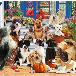 Trefl Hout Honden Vriendschap Puzzel - 1000 Stukjes -Puzzels Verkoopwinkel 550x405