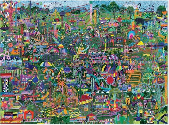 Crocodile Creek Familie Puzzel Amusements Of The World - 1000st 7 Crocodile Creek Familie Puzzel Amusements Of The World - 1000st - Afbeelding 5