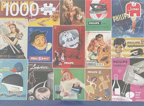Nostalgisch Philips Puzzel 1000 Jumbo 3 Nostalgisch Philips Puzzel 1000 Jumbo