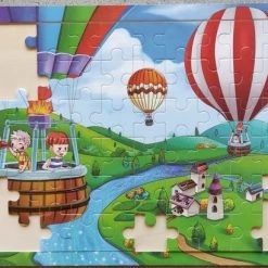 YUMI Houten Puzzels-60 Stuk-Legpuzzel-Educatief-Kinderen-Kleuters-Luchtballon -Puzzels Verkoopwinkel 550x410 10