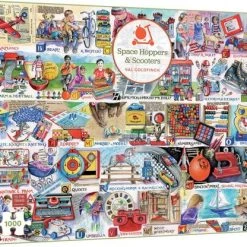 Gibsons Space Hoppers & Scooters Puzzel (1000 Stukjes)