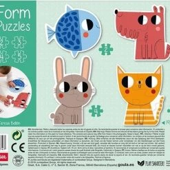 Goula 4 Vormenpuzzels Dieren - 2+3+4+5 Stukjes -Puzzels Verkoopwinkel 550x424 3