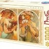 D-Toys Mucha - Vruchten En Bloemen (1000 Stukjes, Kunst Puzzel) -Puzzels Verkoopwinkel 550x425 1