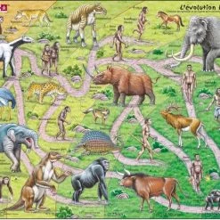 Larsen LA-HL3-FR Puzzel Framepuzzel 83 Stuk(s) Dieren