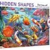 TREFL Puzzel Hidden Shapes - Underwater Life - 1060 Stukken -Puzzels Verkoopwinkel 550x431