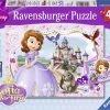 Ravensburger Disney Sofia. Sofia's Koninklijke Avontuur- Twee Puzzels Van 24 Stukjes - Kinderpuzzel -Puzzels Verkoopwinkel 550x433 2