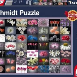Schmidt Bloemengroet, 2000 Stukjes - Puzzel - 12+