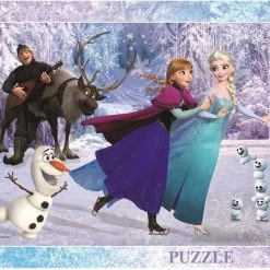 Dino Toys Dino Frame Puzzel Frozen Schaatsen 40pcs