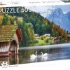 Tactic Legpuzzel Zwanen In Een Meer 47 X 31 Cm 500 Stukjes
