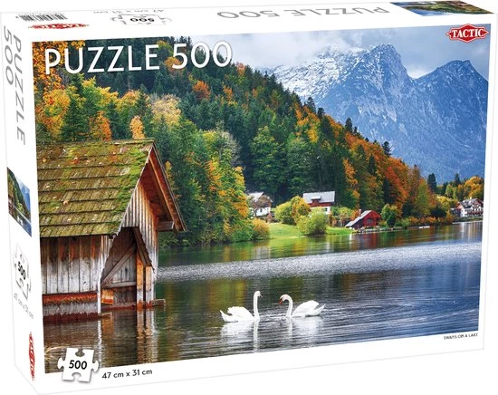 Tactic Legpuzzel Zwanen In Een Meer 47 X 31 Cm 500 Stukjes 3 Tactic Legpuzzel Zwanen In Een Meer 47 X 31 Cm 500 Stukjes