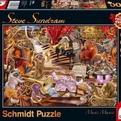 Schmidt Music Mania, 1000 Stukjes - Puzzel - 12+