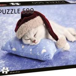 Tactic Legpuzzel Christmas Kitten 500 Stukjes