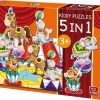 King Legpuzzel Kiddy Puzzles Circus 5-in-1 Junior 29 Stukjes