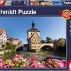 Schmidt Puzzel Bamberg, Regnitz En Het Oude Stadshuis - 1000 Stukjes - 12+