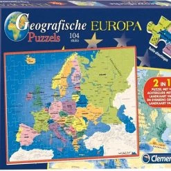Clementoni Geographic Puzzles Europe NL -Puzzels Verkoopwinkel 550x443