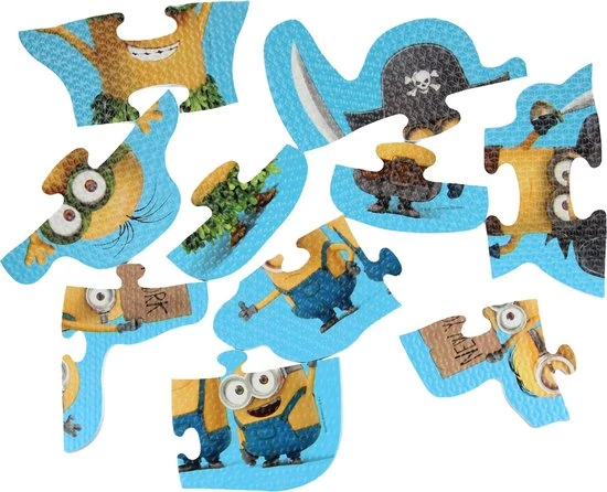 Merkloos Despicable Me Minions Badpuzzel 4 Stuks – 16x20x2cm | Verschrikkelijke Ikke Puzzel | Vloerpuzzel Voor In De Badkamer | Bad Speelgoed 7 Merkloos Despicable Me Minions Badpuzzel 4 Stuks – 16x20x2cm | Verschrikkelijke Ikke Puzzel | Vloerpuzzel Voor In De Badkamer | Bad Speelgoed - Afbeelding 5