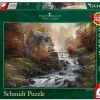 Schmidt Puzzel - Kinkade Near The Old Mill -Puzzels Verkoopwinkel 550x448
