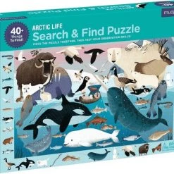 Zoek & Vind Puzzel Artic Life – 64st | Mudpuppy
