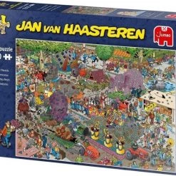 Jumbo Jan Van Haasteren Puzzelbundel - 2 Stuks - Eurovisie Songfestival 1000 Stukjes & De Bloemencorso 1000 Stukjes -Puzzels Verkoopwinkel 550x457 2