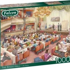 Basic Falcon De Luxe Puzzel The Bingo Hall 1000 Stukjes