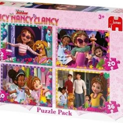 Jumbo Legpuzzel Fancy Nancy 4-in-1 98 Stukjes -Puzzels Verkoopwinkel 550x458 18