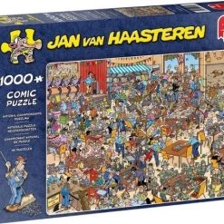 Jumbo Jan Van Haasteren - NK Puzzelen 1000 Stukjes & De Kunstmarkt 2000 Stukjes & Bijna Klaar 1000 -Puzzels Verkoopwinkel 550x458 23