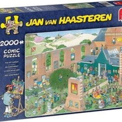 Jumbo Jan Van Haasteren - NK Puzzelen 1000 Stukjes & De Kunstmarkt 2000 Stukjes & Bijna Klaar 1000 -Puzzels Verkoopwinkel 550x458 24