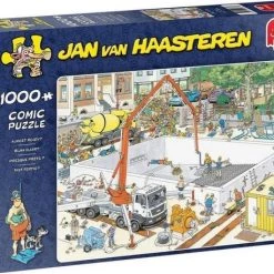 Jumbo Jan Van Haasteren - NK Puzzelen 1000 Stukjes & De Kunstmarkt 2000 Stukjes & Bijna Klaar 1000 -Puzzels Verkoopwinkel 550x458 25