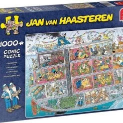 Jumbo Jan Van Haasteren - Puzzelset - Darts 1000 Stukjes & Cruise Ship 1000 Stukjes -Puzzels Verkoopwinkel 550x458 27