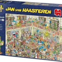 Jumbo Jan Van Haasteren Puzzelbundel - 2 Stuks - De Bibliotheek 1000 Stukjes & Rondje Texel 1000 Stukjes -Puzzels Verkoopwinkel 550x458 8