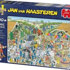 Jan Van Haasteren - De Kunstmarkt 2000 Stukjes & Bijna Klaar 1000 Stukjes & De Wijnmakerij 1000 -Puzzels Verkoopwinkel 550x459 11