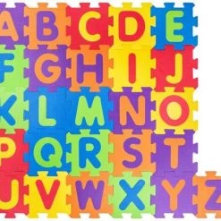 RLNTLSS EVA Foam Alfabet Puzzelmat - Letters - Kleuren - Creatief