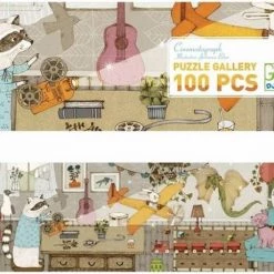 Djeco - Puzzel - Cinematograph - 100 Stukjes