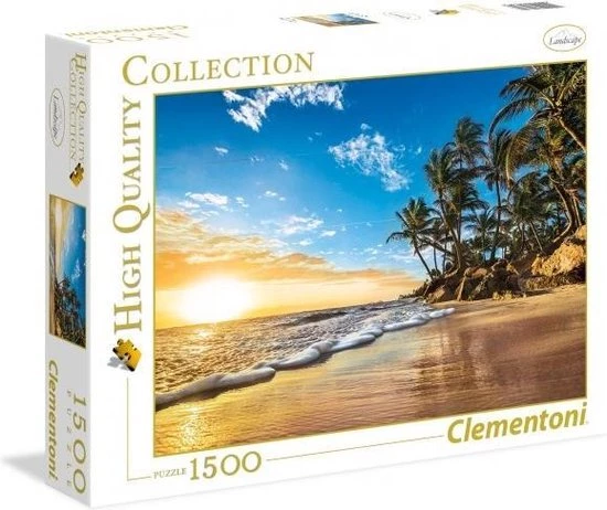 Clementoni Legpuzzel - High Quality Puzzel Collectie - Tropical Sunrise - 1500 Stukjes, Puzzel Volwassenen 6 Clementoni Legpuzzel - High Quality Puzzel Collectie - Tropical Sunrise - 1500 Stukjes, Puzzel Volwassenen - Afbeelding 4