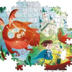 Clementoni Supercolor Puzzel - De Draak En De Ridder - 180 Stukjes -Puzzels Verkoopwinkel 550x462 14