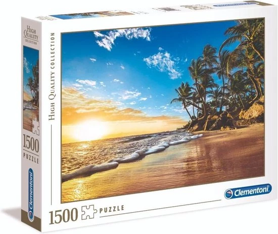 Clementoni Legpuzzel - High Quality Puzzel Collectie - Tropical Sunrise - 1500 Stukjes, Puzzel Volwassenen 5 Clementoni Legpuzzel - High Quality Puzzel Collectie - Tropical Sunrise - 1500 Stukjes, Puzzel Volwassenen - Afbeelding 3