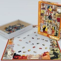 Eurographics Puzzel Theatre & Opera Vintage Posters - 1000 Stukjes -Puzzels Verkoopwinkel 550x464 6