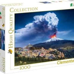 Clementoni Puzzel Etna - 1000 Stukjes