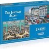 Puzzel The January Sales - 2 X 1000 Stukjes- Gibsons