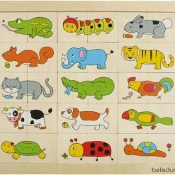 Beleduc Dierenpuzzel Match & Mix 11006 -Puzzels Verkoopwinkel 550x472 3