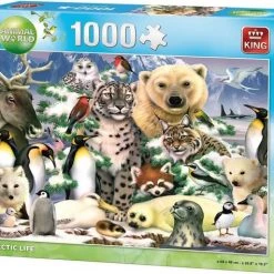 Trixie King Puzzel 1000 Stukjes (68 X 49 Cm) - Artic Life - Legpuzzel - Dieren