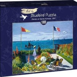 Claude Monet - Garden At Sainte- Adresse, 1867 1000 Stukken Bluebird