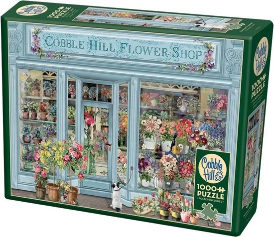 Cobble Hill Puzzel Parisian Flowers - 1000 Stukjes 4 Cobble Hill Puzzel Parisian Flowers - 1000 Stukjes - Afbeelding 2
