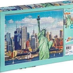 Puzzel 1000 Stukjes Voor Volwassenen | New York | Afmeting: 50 X 70 CM | Legpuzzel | Grafix -Puzzels Verkoopwinkel 550x477 4