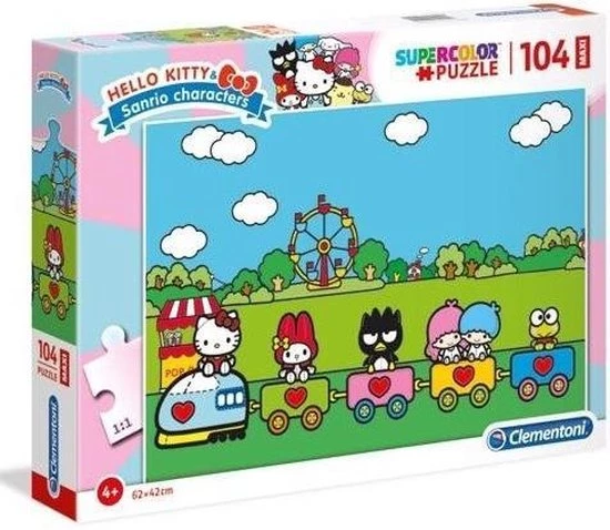 Clementoni Legpuzzel Hello Kitty 104 Stukjes 4 Clementoni Legpuzzel Hello Kitty 104 Stukjes - Afbeelding 2