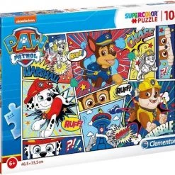 Clementoni Kinderpuzzels - Paw Patrol SuperColor, Legpuzzel 48X33 Cm Karton Van 3X48 Stukjes, 6-8 Jaar - 27261 -Puzzels Verkoopwinkel 550x479 2