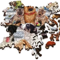 Trefl Hout Honden Vriendschap Puzzel - 1000 Stukjes -Puzzels Verkoopwinkel 550x482