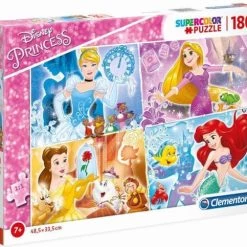 Legpuzzel - 180 Stukjes - Disney Prinsessen - Clementoni -Puzzels Verkoopwinkel 550x483